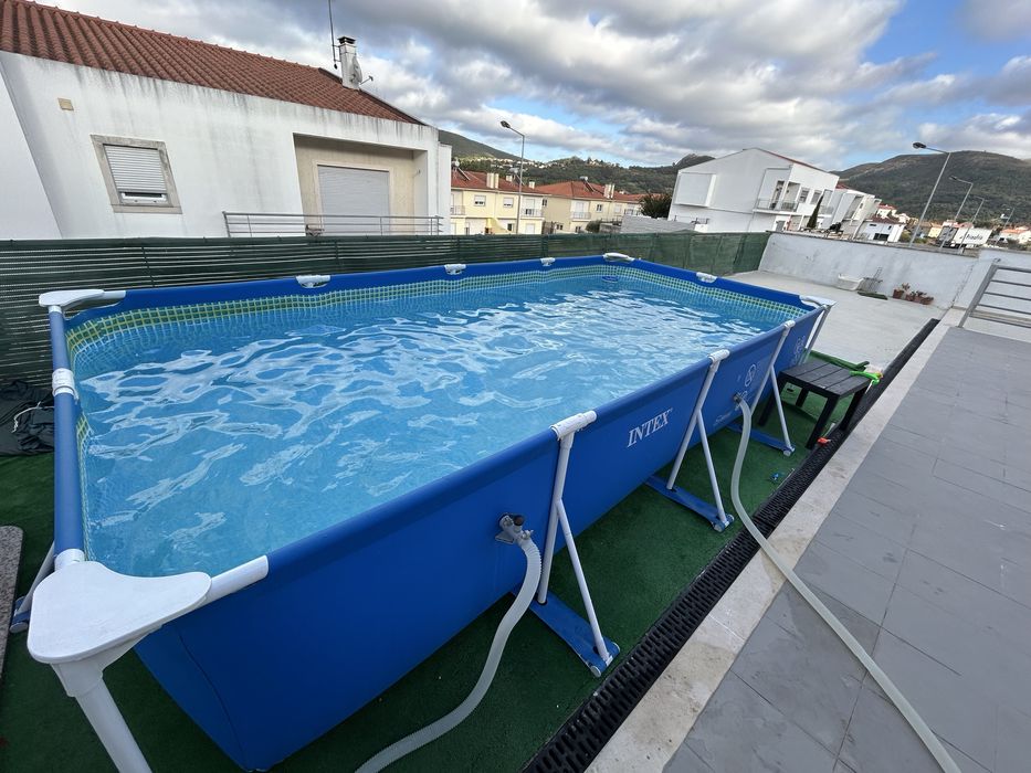 Piscina 4,5Mx2,2Mx84cm altura