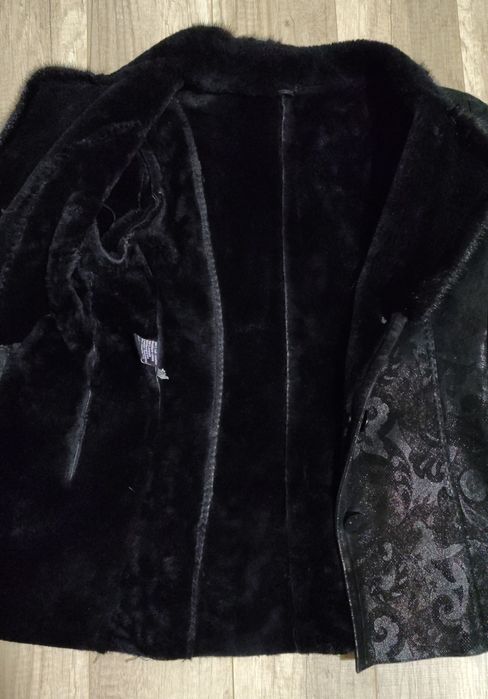 Дублянка з візерунком овчина