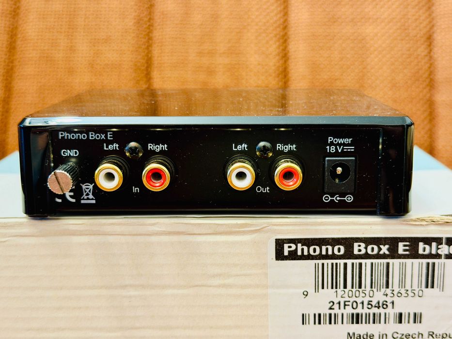 ‼️ Pro-Ject Phono Box E Black ММ/МС схема Dr.Sykora Австрия ℹ️ полный заводской комплект, состояние 9 из 10, проверен в моём тракте