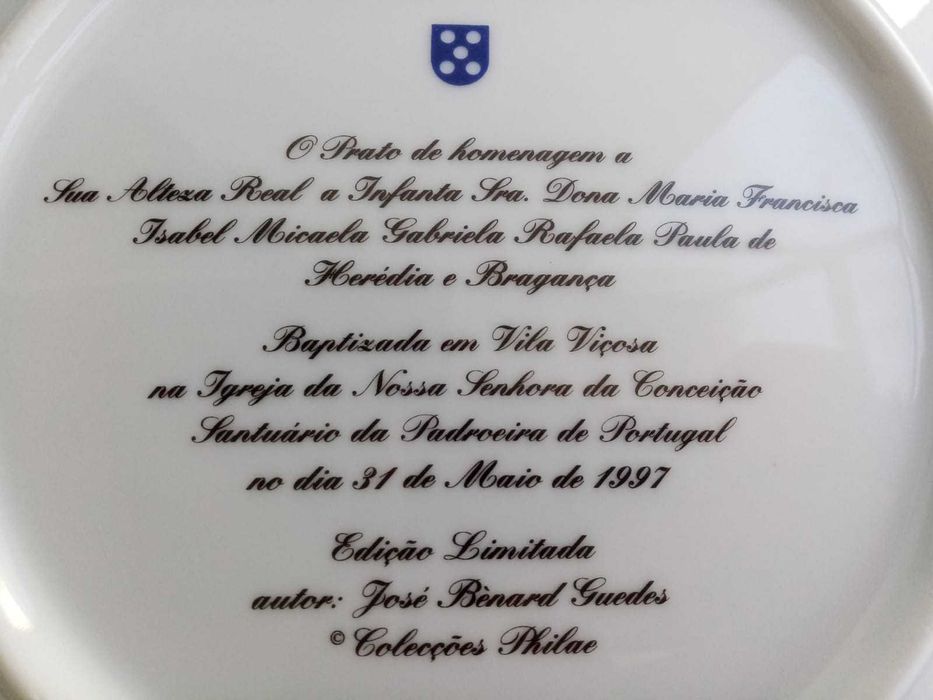 prato: Infanta Maria Francisca Herédia de Bragança, Colecções Philae