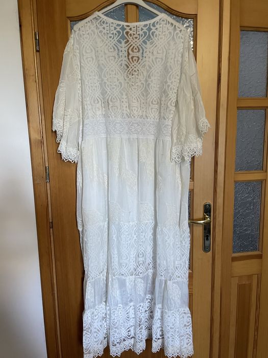 Sukienka plazowa boho
