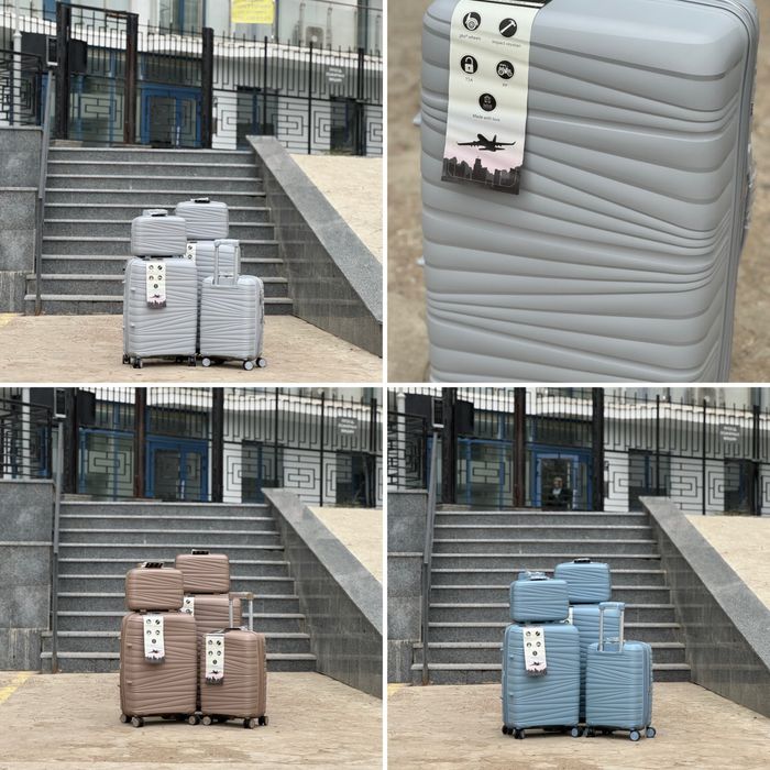 Огромный выбор!ABS,полипролен,поликарбонат,чемодан,валіза,сумка на кол