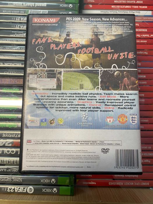 Pro Evolution Soccer 2009 [PS2] GER