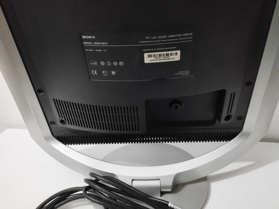 Monitor de pc marca Sony, usado em bom estado