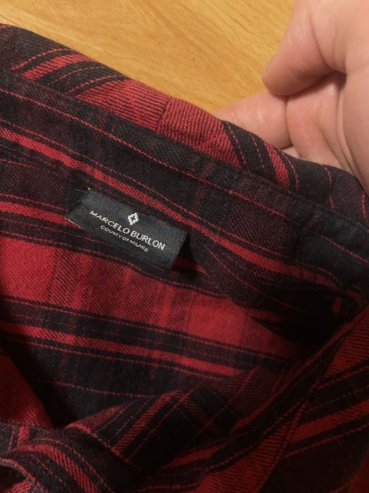 Бавовняна сорочка Marcelo Burlon оригінал!
