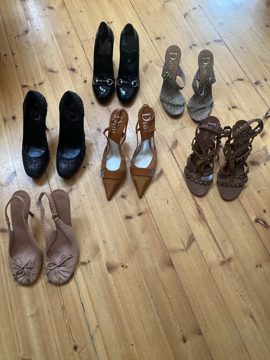 Жіночі туфлі на каблуках Dior Gucci Valentino Jimmy Choo Gabana