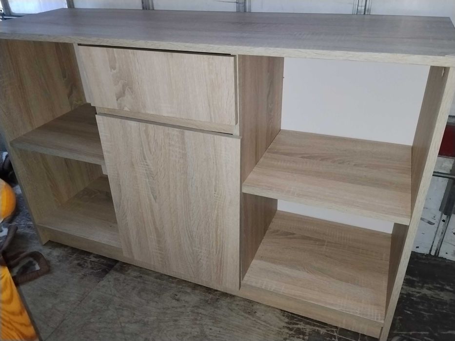 Komoda dąb sonoma i nne meble w tym kolorze