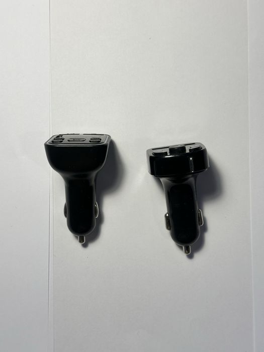 Transmiter FM Bluetooth ładowarka USB-C zestaw głośnomówiący