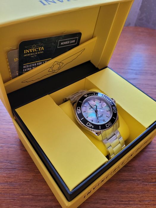 Zegarek Invicta 23067 masa perłowa MOP Nowy