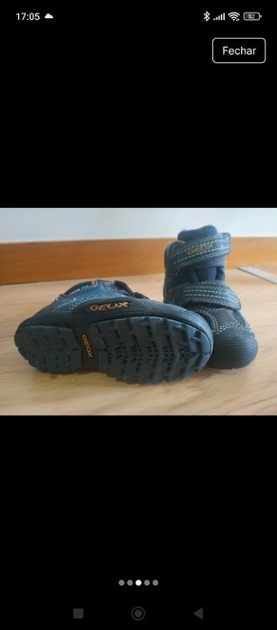 Botas Geox tamanho 22