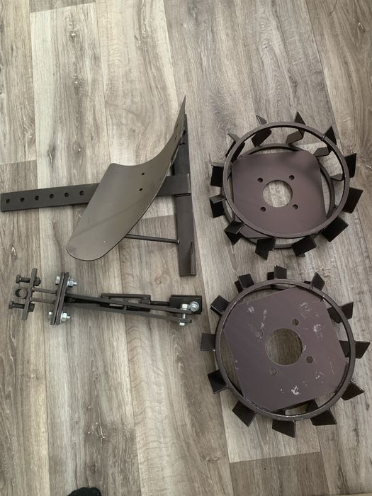 Навісне для мотоблока з колесами