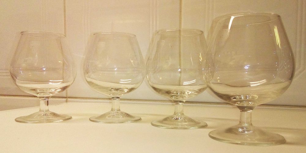 Lote de copos de balão, para conhaque/brandy – Caves Aliança
