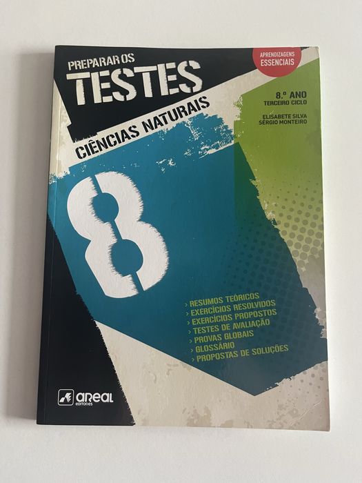 Preparar os testes - Ciências, Caderno de preparação para os testes de ciências, 8º ano