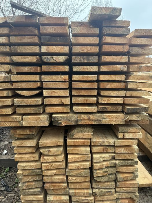 Брус 50*100*6000мм для стропил. Замовлення від 10 м3, доставка