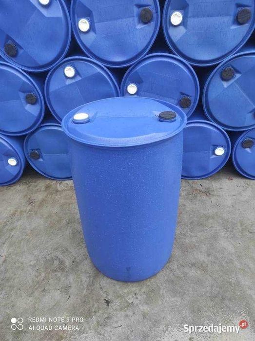 Beczki plastikowe 220l.