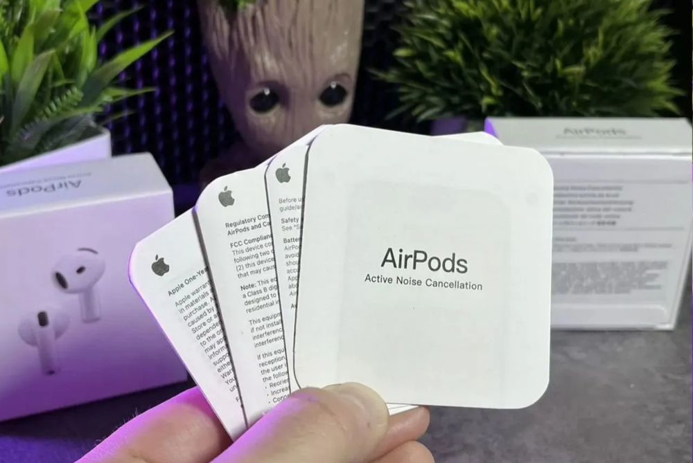 ‼️Безкоштовна доставка ‼️ Airpods 4 lux