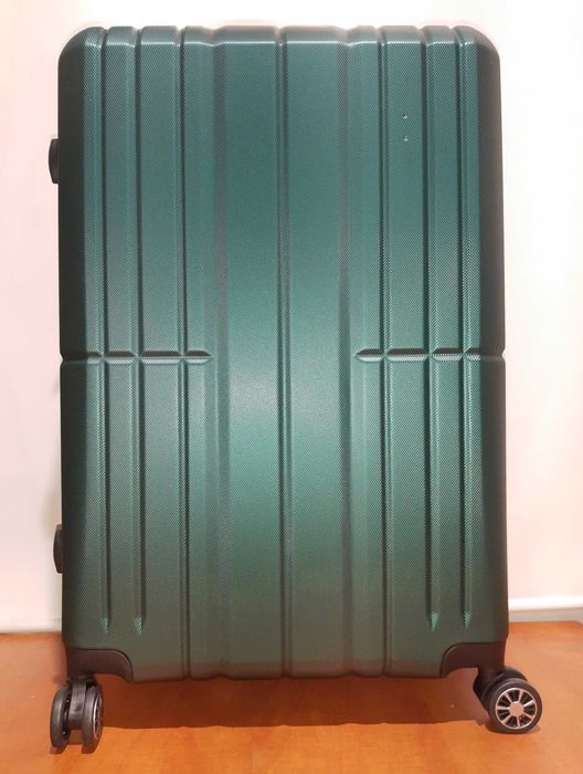 Walizka duża, 75 x 49 x 31,5 cm, Zielona