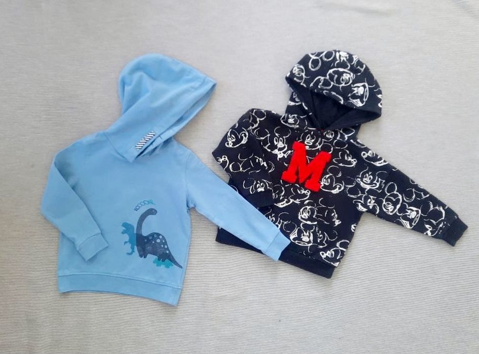 Свитшот (толстовка) с Микки + шапочка леон