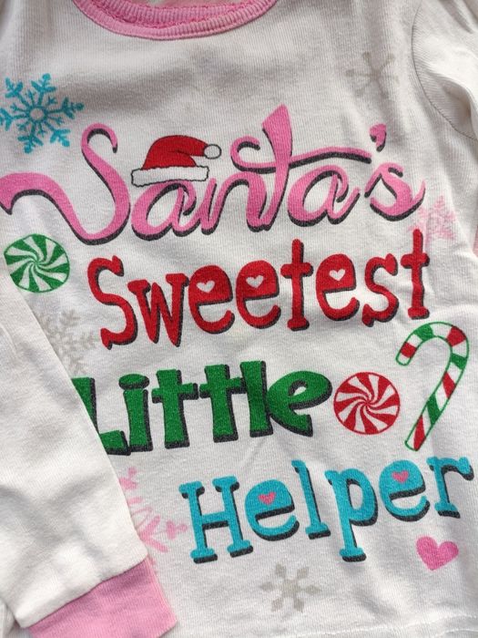 Świąteczna piżamka Santa's Helper Holiday Time rozm. 3 lata