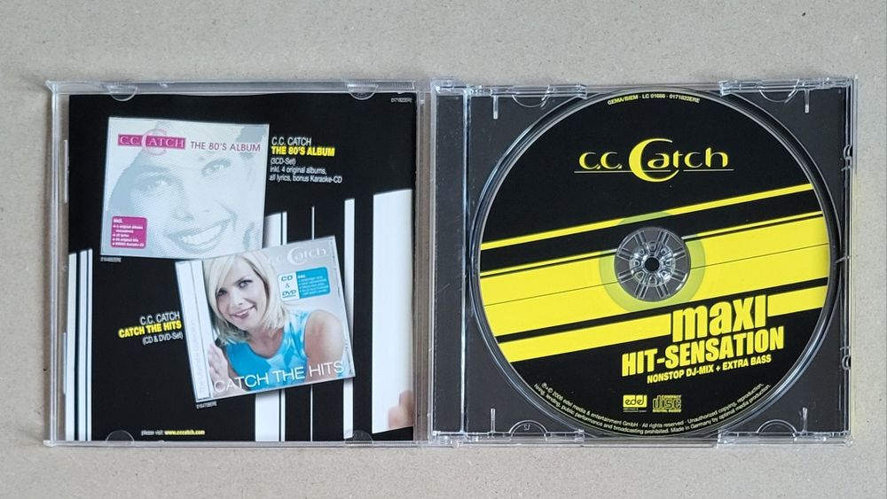 C.C. Catch - The Maxi Hit-Sensation (Nonstop DJ-Mix) 2006 CD