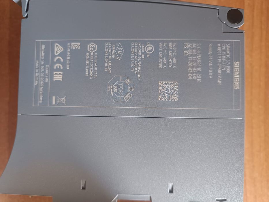 Siemens SIMATIC S7-1500 CPU 1515F-2 PN + CPU 1543-1 Bielsko-Biała • OLX.pl