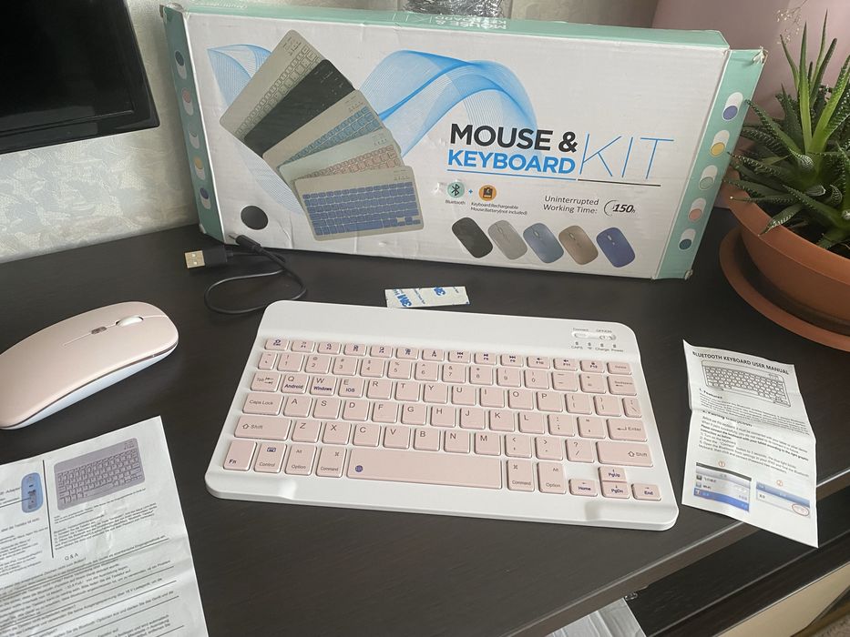 Bluetooth клавіатура і мишка Mouse & Keyboard Kit