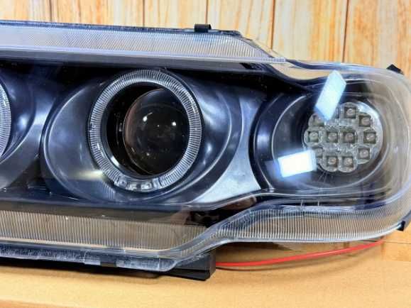 Комплект лінзованих фар з LED ліва + права для ВАЗ 2113 / 2114 / 2115