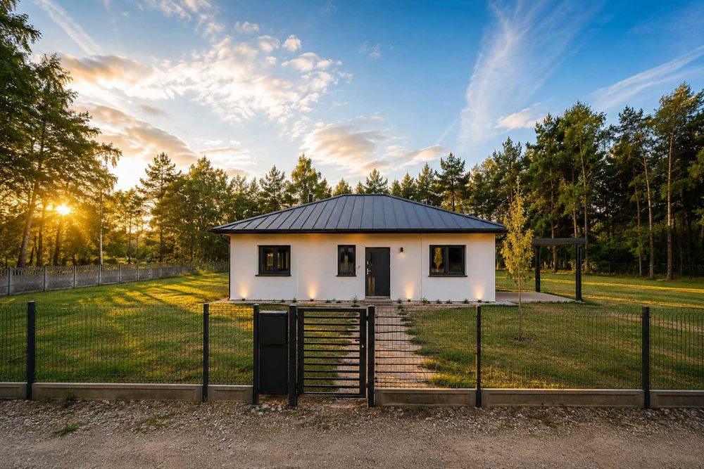 Nowoczesny dom z własnym lasem | działka 5000 m² | Zielona Łąka, Pleszew