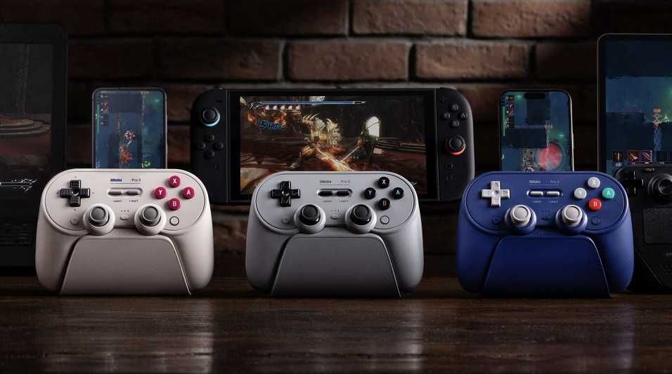 Геймпад 8BitDo Pro 3(Purple/G Classic)