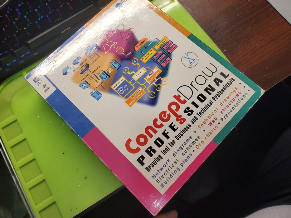 программное обеспечение  ретро ConceptDraw PRO 1.8