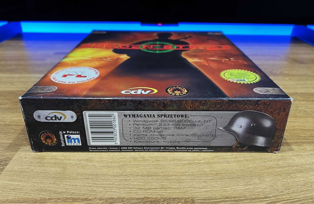 Sudden Strike (PC PL 2000) BIG BOX polskie premierowe wydanie IM Group