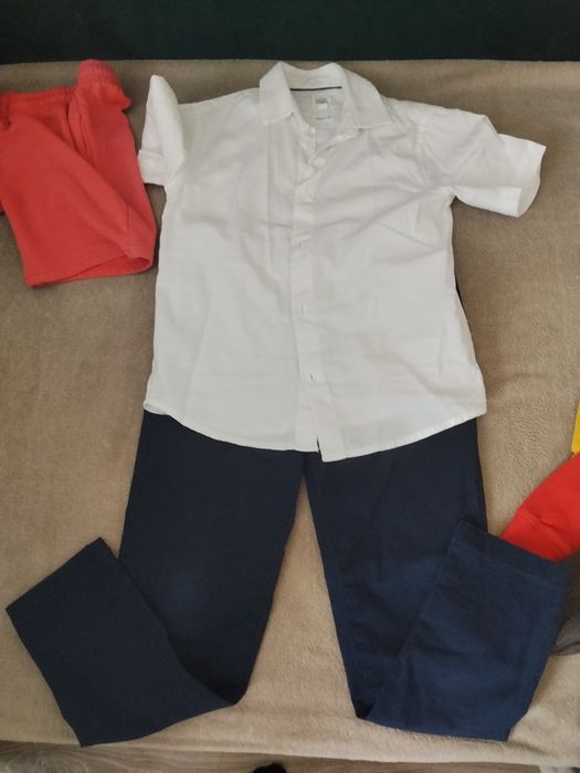 Paka ubrań 116/122 dla chłopca.