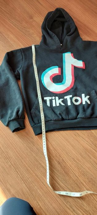 Bluza tik tok czarna