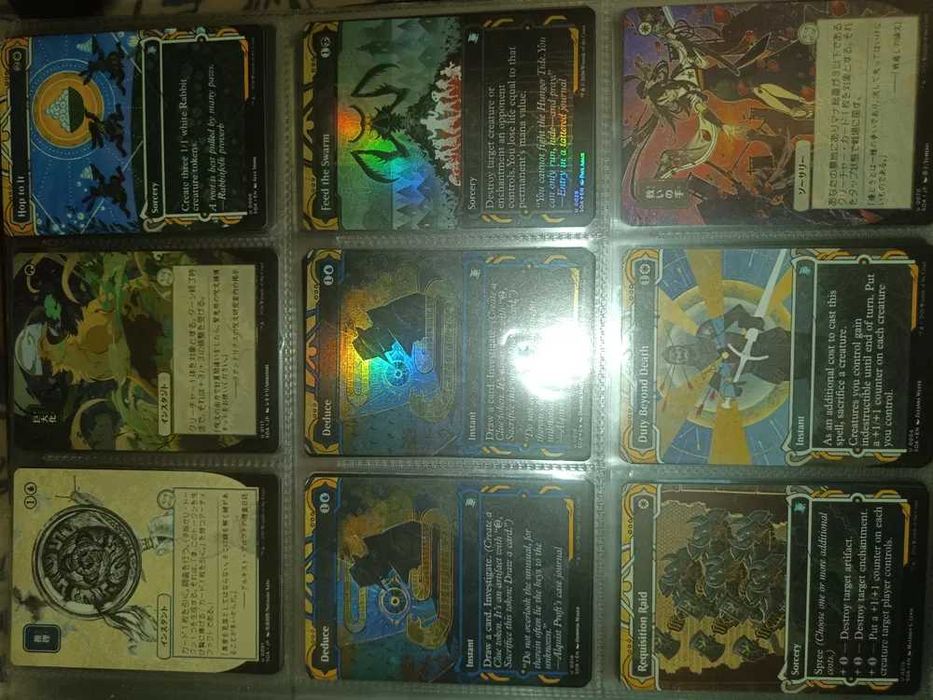 Pequena coleção cartas Magic the Gathering (MTG)