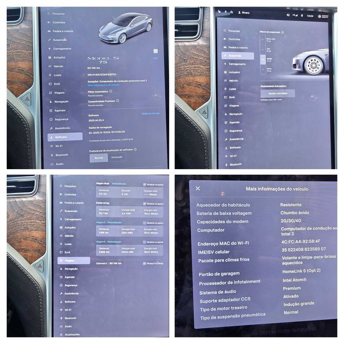 Tesla Model S 75 | Autopilot | Hardware FSD 3 | SOH 89%