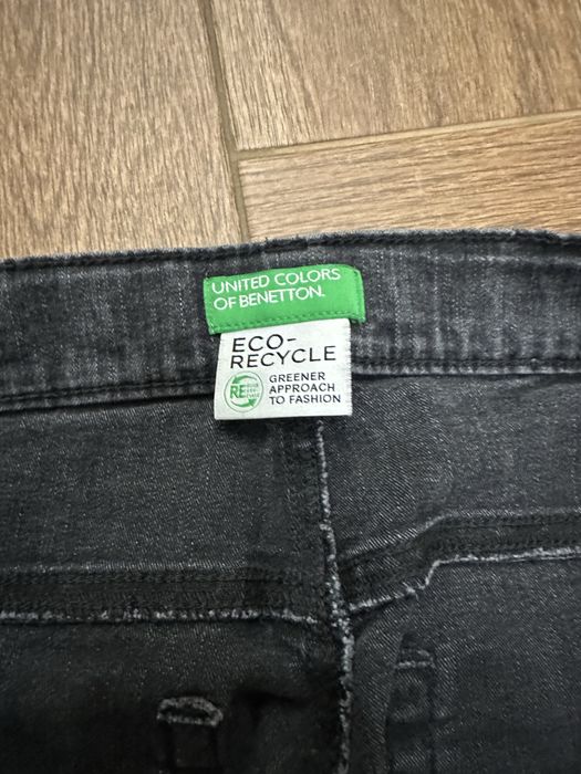 Бу джинсы benetton на парня 11/12 лет . Рост 160