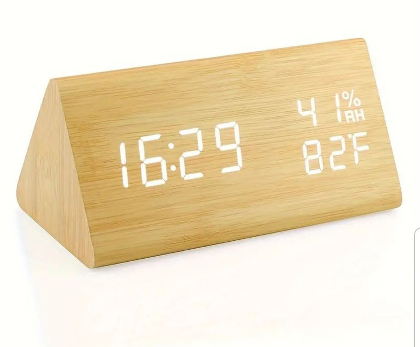 Zegarek biurkowy LCD na baterie