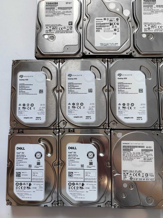 Жесткий диск Toshiba Seagate Hitachi WD 1 TB sata 3.5