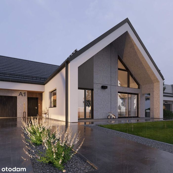 Dom jednorodzinny parterowy 195m2 , Kajetany !! Ostatni dom z 1 etapu!