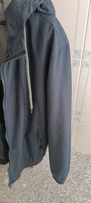 Parka de homem azul