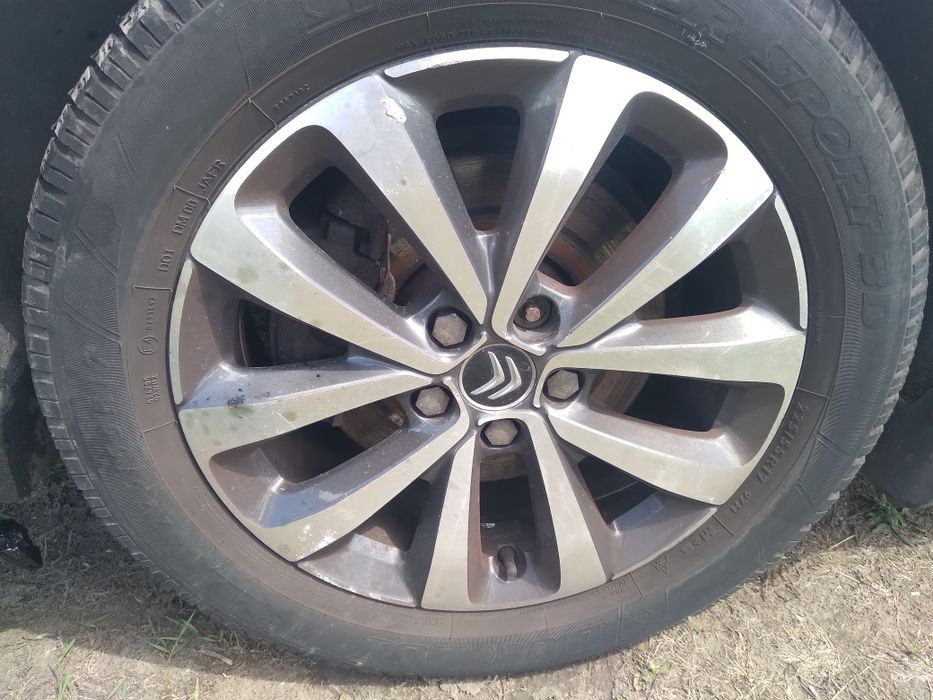 Felgi aluminiowe 17cali 5x108 citroen c5 x7 lll generacja