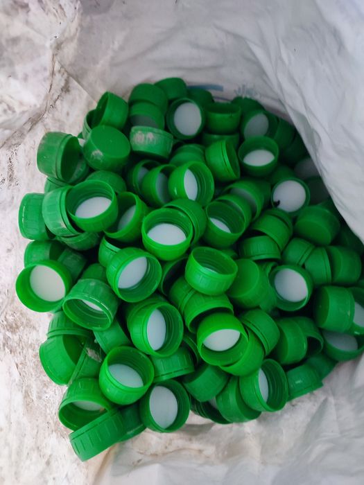 Кришка для ПЕТ пляшок 3л, 5 л, 6л, лійка до каністри 4 л синя, запашка