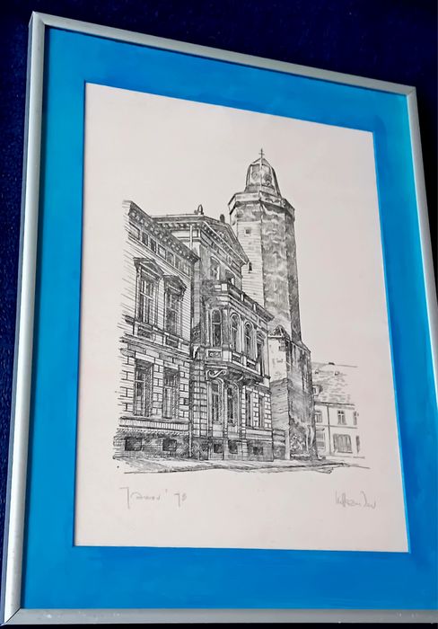 Grafika złotoryjskiego Artysty Sp.Zygmunta Luksandera