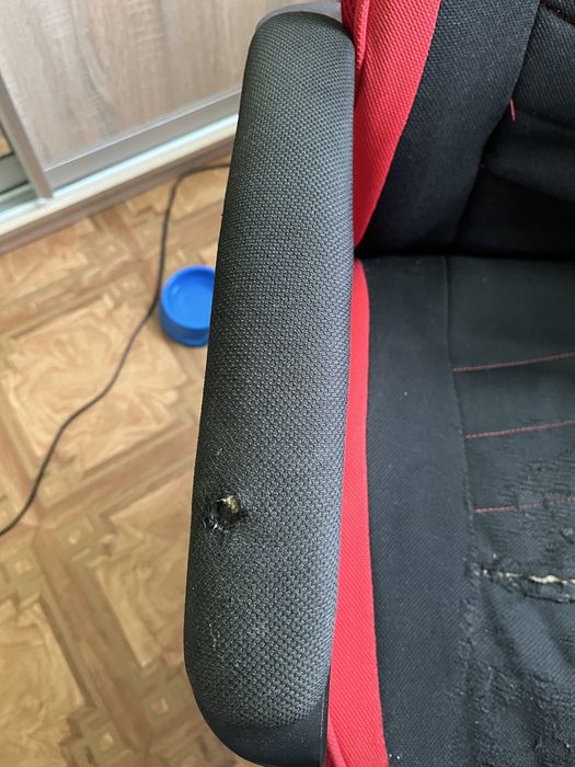 Крісло Special4You Riko Black/Red (E5234)