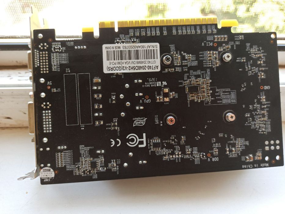 Продам Видеокарту Gt 740 2gb DDR5
