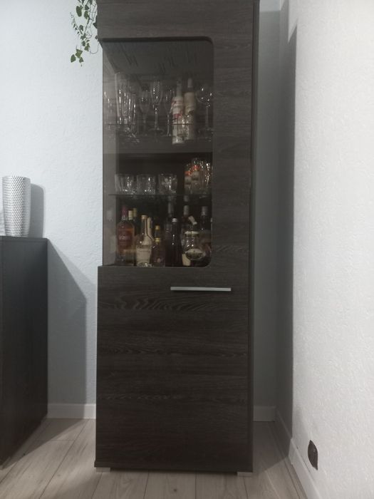 Komplet mebli  witryna, komoda , szafka rtv