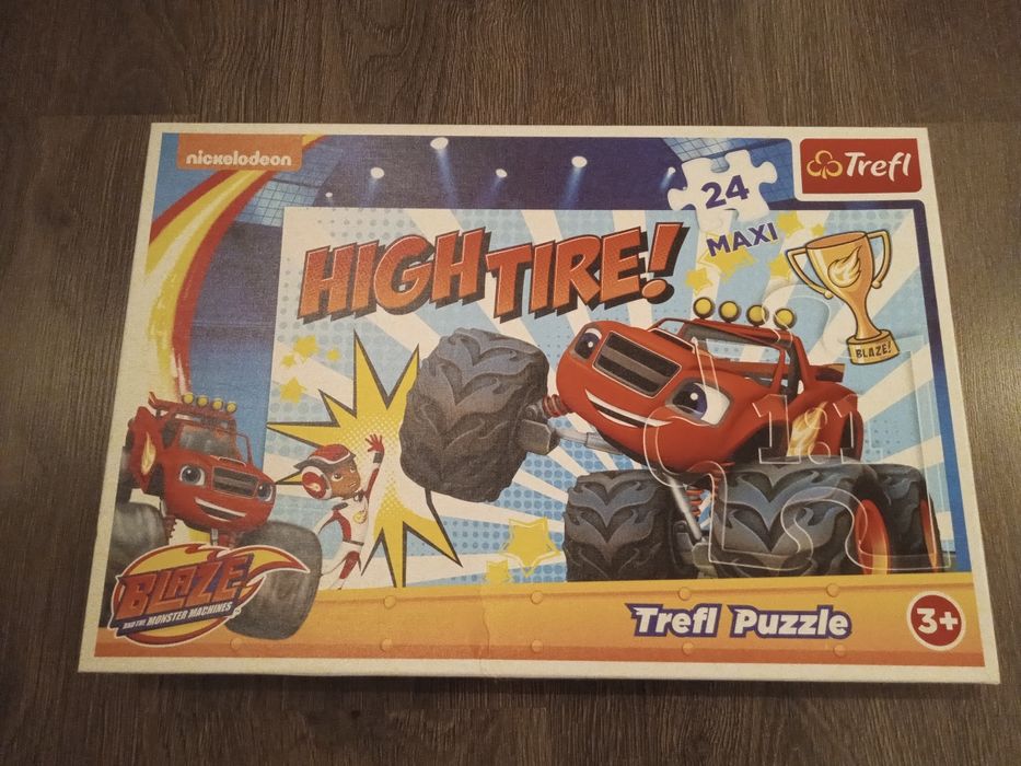 Puzzle maxi 24 elementy Blaze i mega maszyny Trefl
