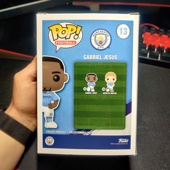 Funko pop Gabriel Jesus Manchester City