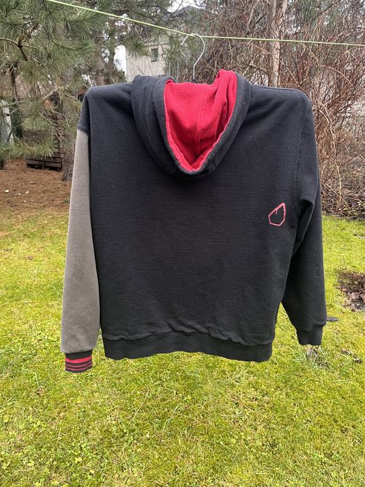 Volcom gruba bluza z kapturem roz. L