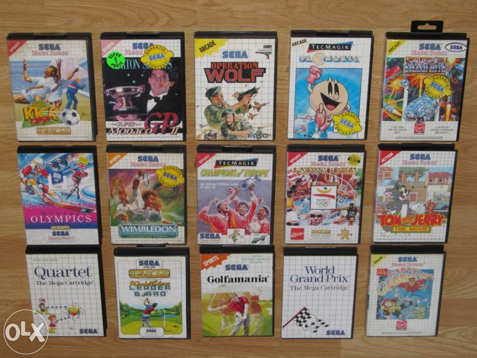 Master System: Consola | Jogos | Acessórios